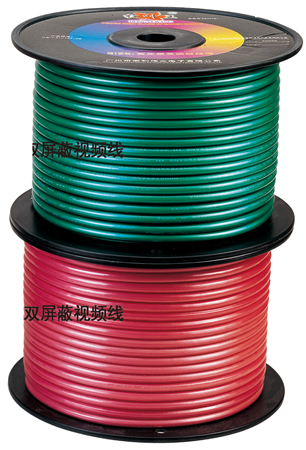 珠光绿高屏蔽视频线缆￠8.0mm, 珠光红高屏蔽视频线缆￠8.0mm, 